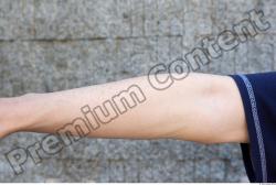 Forearm Man White Nude Chubby